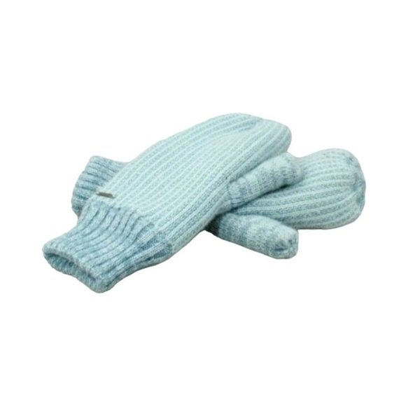 L.L. Bean Accessories - LL BEAN Light Blue Winter Fleece Lining Soft Mittens